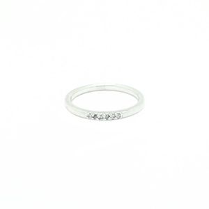 Ring Quartz Pave Stacking Sterling Silver